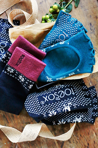 Grippy yoga toesox gift box